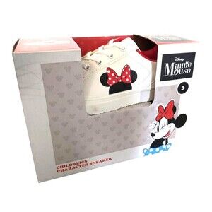 Disney Minnie Mouse Children's Character Sneaker Size 3 Aldi Exclusive NEW RARE